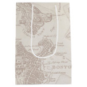 Boho nautische bestemming bruiloft welkom medium cadeauzakje (Achterkant)