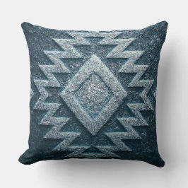 Boho Navajo Tribal Throw Pillow Kussen