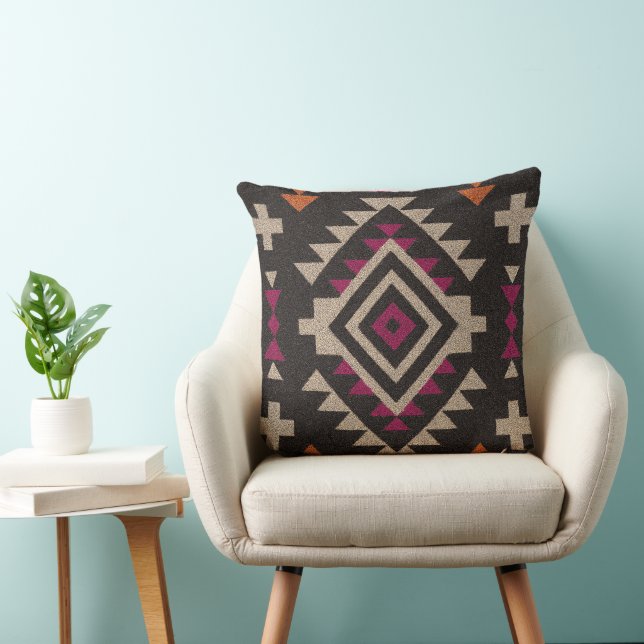 Boho Navajo Tribale Worpillow Kussen (Stoel)