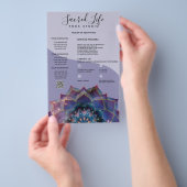 Boho Nebula Bloom | Mandala-ontwerp Flyer (Hand)