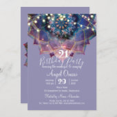 Boho Nebula Mandala Kaart (Voorkant / Achterkant)