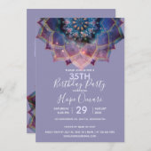 Boho Nebula Mandala Kaart (Voorkant / Achterkant)