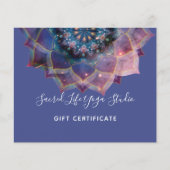 Boho Nebula Mandala, Mystical Flyer (Voorkant)