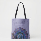 Boho Nebula Mandala, Mystical Tote Bag (Voorkant)