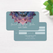 Boho Nebula Mandala, Mystical Visitekaartje (Bureau)