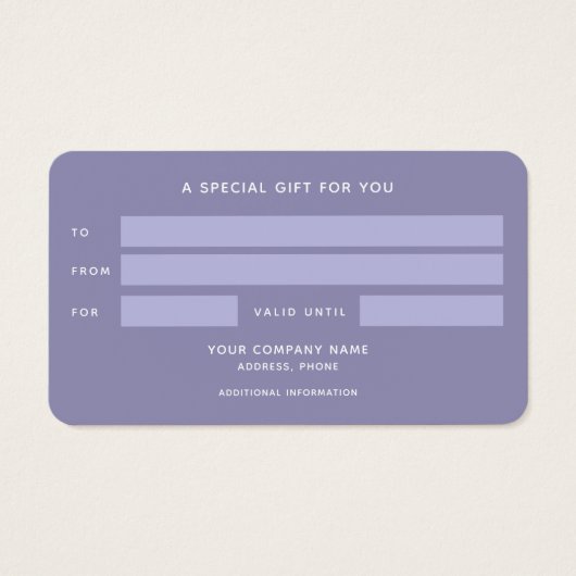 Boho Nebula Mandala, Mystical Visitekaartje (Achterkant)