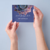 Boho Nebula Mandala, Mystiek Flyer (Hand)