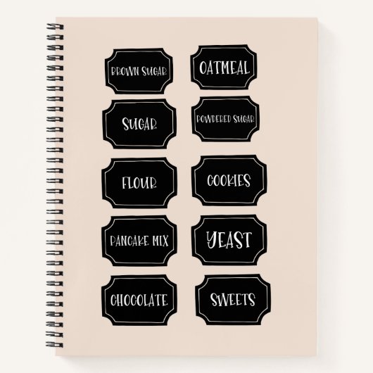 Boho Neutraal Elegante Notitieboek Journal | voorr (Voorkant)