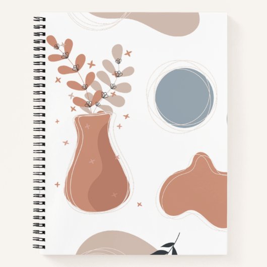 Boho Neutraal Schoon Notitieboek Journaal | tuinti (Voorkant)
