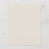 Boho Neutral Baby Bingo Game (Achterkant)