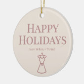 Boho Neutral Logo Ornament for Boutiques (Links)