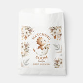 Boho Neutral Schattigee Dinosaurus Baby shower Fav Bedankzakje (Voorkant)