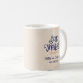 Boho Neutrale esthetische trouw koffiemok (Voorkant rechts)