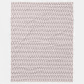 Boho Neutrale Regenboog Fleece Deken (Voorkant)