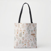 Boho Neutrale Regenboog Tote Tas (Voorkant)