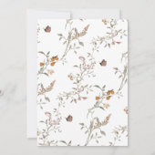 Boho Neutrale Trouwdag Kaart (Achterkant)