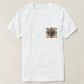 Boho Newfoundland symbool T-shirt (Design voorkant)