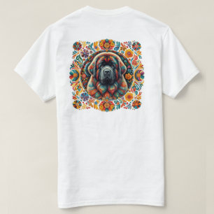 Boho Newfoundland symbool T-shirt