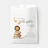 Boho Nieuw Chapter Wild Lion Balloon Baby shower Bedankzakje (Voorkant)