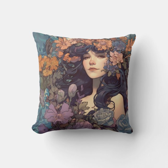 Boho Nouveau Pillow Kussen (Voorkant)