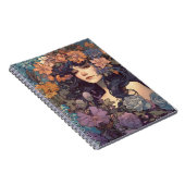 Boho Nouveau Pillow Notitieboek (Rechterzijde)