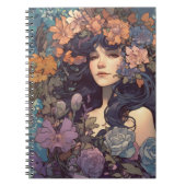 Boho Nouveau Pillow Notitieboek (Voorkant)