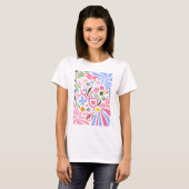 Boho Nurse Elements Stethoscoop Nurse Things T-shirt (Voorkant volledig)