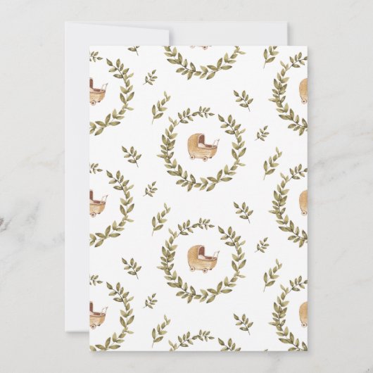 Boho Nursery | Aandrijving per Baby shower (Achterkant)