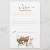 Boho Nursery Advice for Mam to be Card (Voorkant)