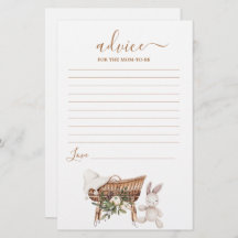 Boho Nursery Advice for Mam to be Card