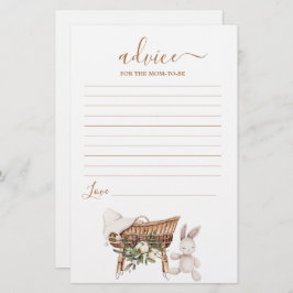 Boho Nursery Advice for Mam to be Card