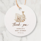 Boho Nursery Baby shower Dank je wel Bedankjes Labels (Voorkant)