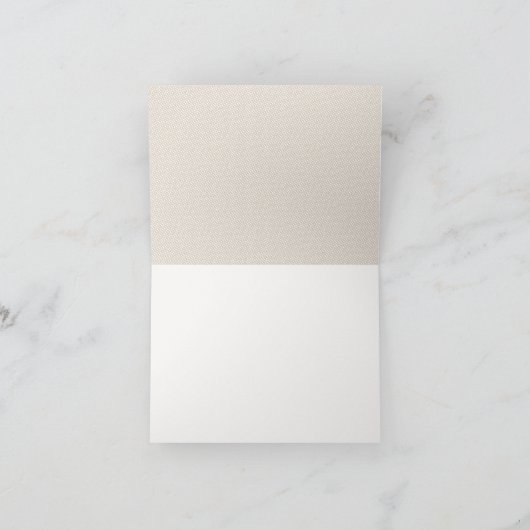 Boho Nursery Baby shower Dank je wel Bedankkaart (Binnen)