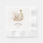 Boho Nursery Baby shower Servet (Voorkant)