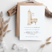 Boho Nursery Boy Baby shower Kaart