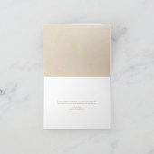 Boho Nursery Chic Baby shower Dank je wel Bedankkaart (Binnen)