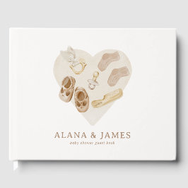 Boho Nursery Chic Baby shower Guest Book Gastenboek