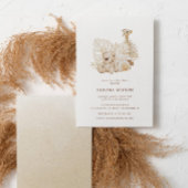 Boho Nursery Chic Baby shower Kaart