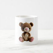 Boho Nursery Crochet Bear Art Koffiemok (Center)