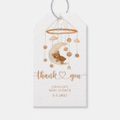 Boho nursery mobile dank je label cadeaulabel (Voorkant)