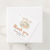 Boho Nursery we kunnen Baby shower afwachten Bedankjes Labels (In situ)