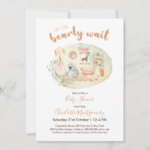 Boho Nursery we kunnen Baby shower afwachten Kaart (Voorkant)