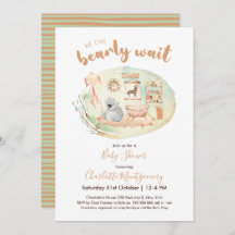 Boho Nursery we kunnen Baby shower afwachten