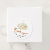 Boho Nursery we kunnen Baby shower wachten Bedankjes Labels (In situ)