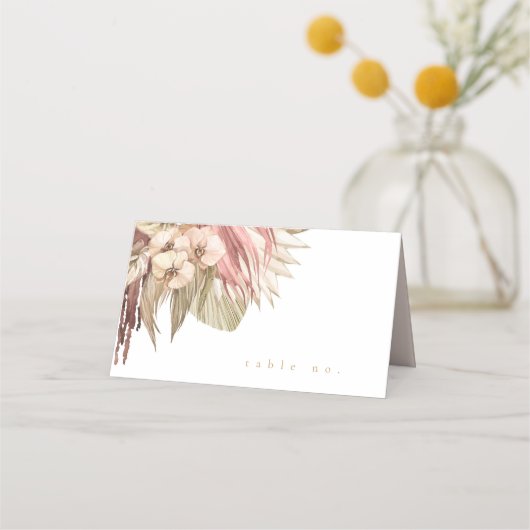 Boho Oasis Bruiloft ID959 Plaatskaartje (Voorkant)