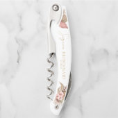 Boho Oasis Floral Wedding Bridesmaid ID959 Kurkentrekker (Voorkant)