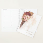 Boho Oasis Floral Wedding ID959 Planner (Display)