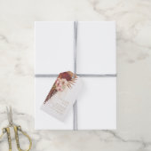 Boho Oasis Trouw Bloemstuk Bedankt ID959 Cadeaulabel (Met Touw)