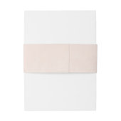 Boho Oasis Trouw Blush ID959 Uitnodigingen Wikkel (Achterkant Voorbeeld)