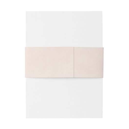 Boho Oasis Wedding Blush ID959 Uitnodigingen Wikkel (Achterkant Voorbeeld)